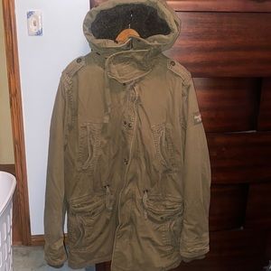 Abercrombie & Fitch Cargo Winter Coat
